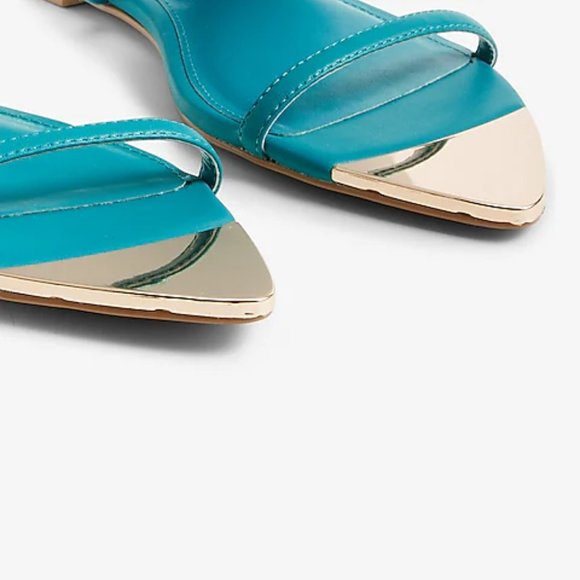 Teal Flats - Size 8 - Picture 2 of 3